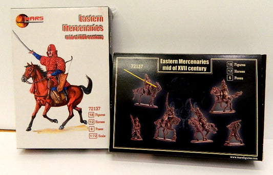 Gruppo D24 2 SCATOLE MARS 72137 EASTERN MERCENARIES MID OF XVII CENTURY 1/72