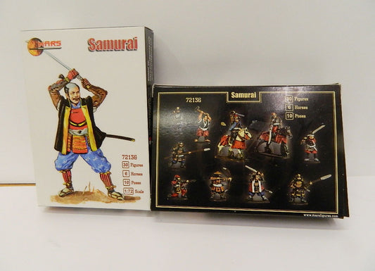 Gruppo H24 2 SCATOLE MARS 72136  Samurai SCALA 1/72