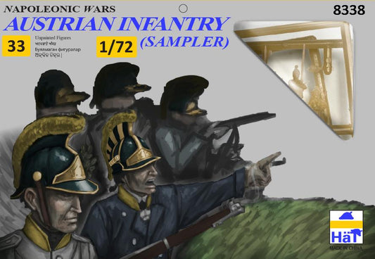 HAT 8338  Napoleonic Austrian Infantry Sampler 1/72