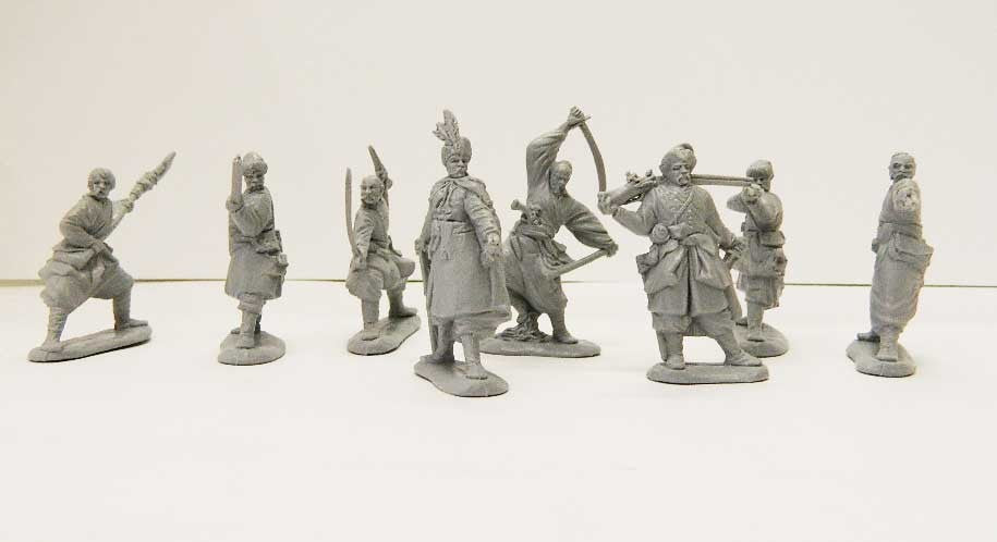 004 KIT SOLDIERS UKRAINIAN KOSSACKS 7TH  1/32