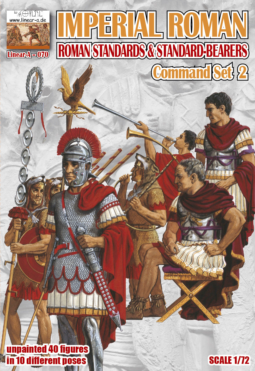 070 LINEAR  IMPERIAL ROMAN  COMMAND N°2 1/72