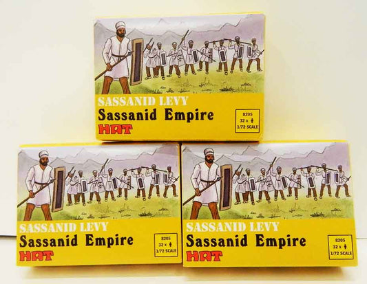 OFFERTA LUG5 3 SCATOLE HAT 8205 ESERCITO SASSANIDE   1/72