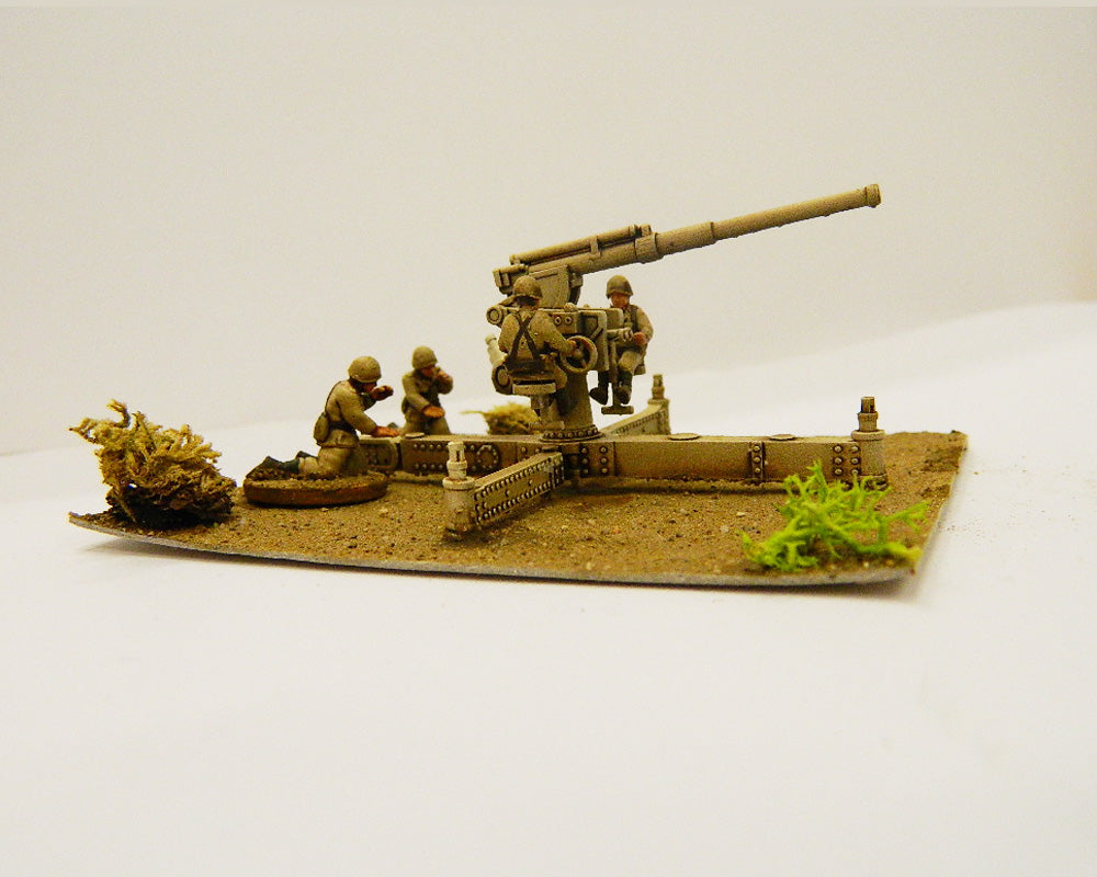 005 MAR.DAV NOT PAINTED ANTIAEREA 75/46  WWII 1/72