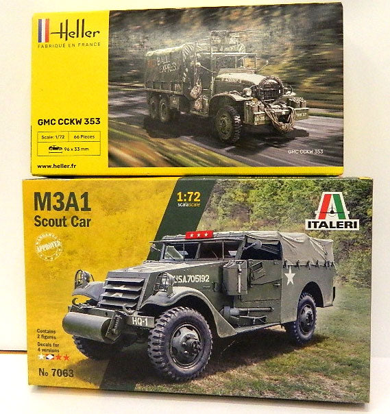 Gruppo B24 CONVOGLIO AMERICANO 1/72 HELLER ITALERI