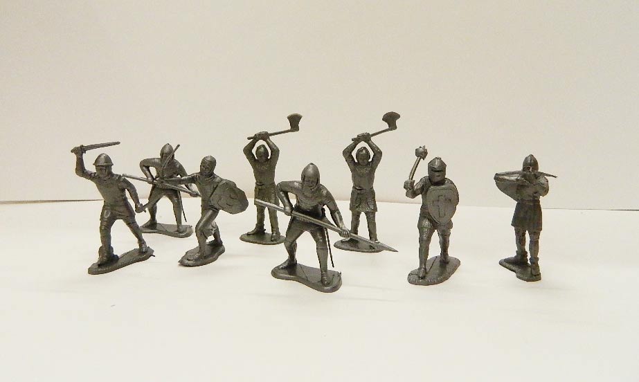 MARX 050 MEDIEVAL SOLDIERS 1/32