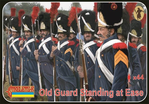 0170 STRELETS SCALA 1/72 Old Guard Standing at Ease