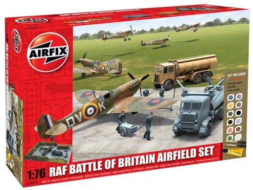 50015 AIRFIX 1/72 RAF Battle Of Britain Airfield Set. Includes