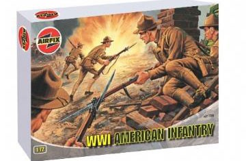 01729 AIRFIX 1/72 WWI AMERICAN INFANTRY