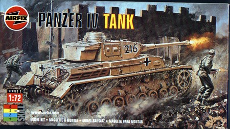 02308 AIRFIX 1/72 PANZER IV TANK