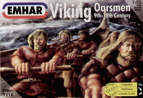 07218 EMHAR 1/72  Viking Oarsmen