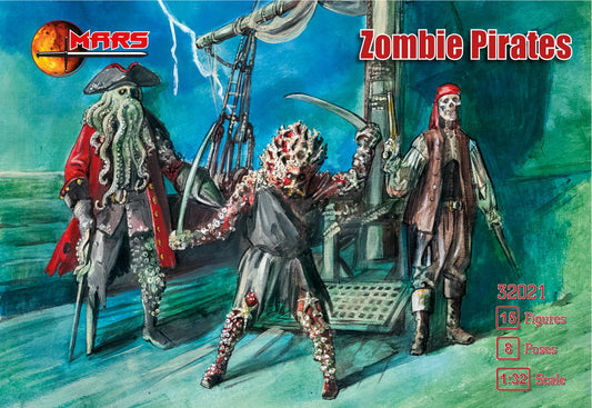 32021 MARS SCALA 1/32   Zombie Pirates