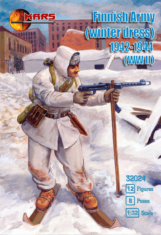 32024 MARS Finnish Army in winter dress 1942-1944 (WWII) 1/32