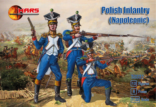 32031 MARS  POLISH INFANTRY 1808 Napoleonic 1/32