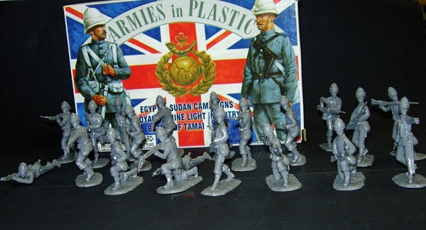 5452 ARMIES IN PLASTIC 1/32 IN BAG  ROYAL MARINE LIGHT INFANTRY