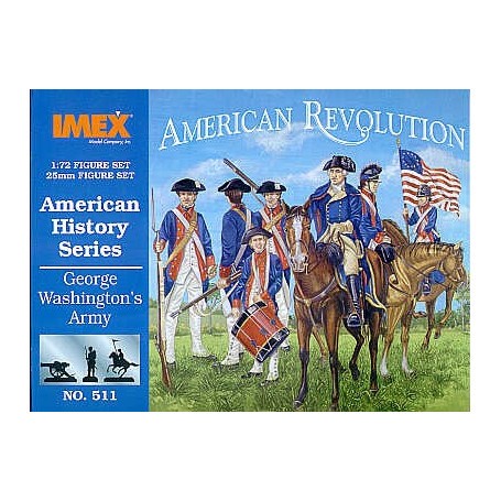 511 IMEX George Washingtons Army 1/72