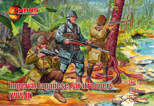 72109 MARS Imperial Japanese paratroopers (WWII) 40 figures in 8 poses