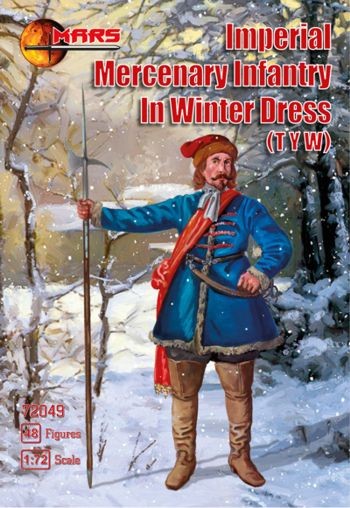 72049 MARS SCALA 1/72 Imperial Mercenary Infantry in Winter Dress