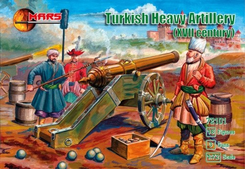 72101 MARS SCALA 1/72  Turkish Heavy Artillery XVII century