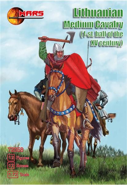 72058 MARS SCALA 1/72   Lithuanian medium cavalry, 1st half of the XV century