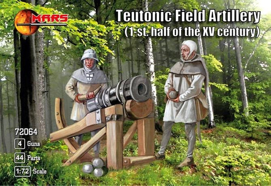 72064 MARS SCALA 1/72  Teutonic Field Artillery - 15th Century