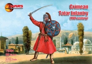 72084 MARS SCALA 1/72  Crimean Tatar Infantry XVII Century