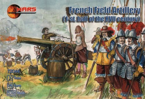 72044 MARS SCALA 1/72 French Field Artillery I half of the XVII