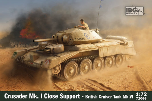 72066 IBG Crusader Mk.I Close Support British Cruiser Mk.VI 1/72