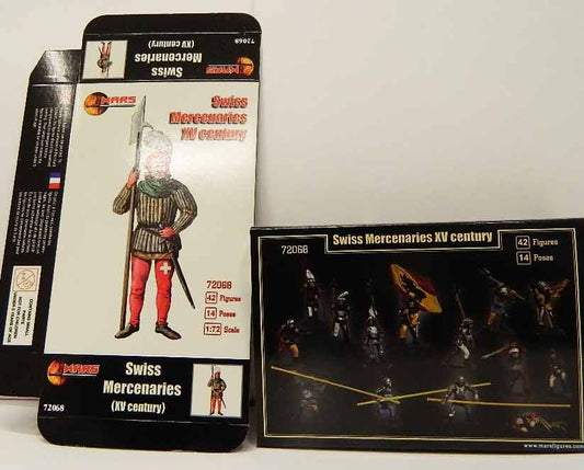 72068 MARS SWISS MERCENARIES XV CENTURY  1/72