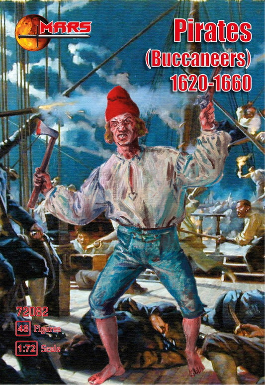 72082 MARS SCALA 1/72  Pirates (Buccaneers) 1620 – 1660