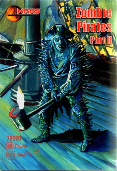 72090 MARS SCALA 1/72 Zombie Pirates part (II)