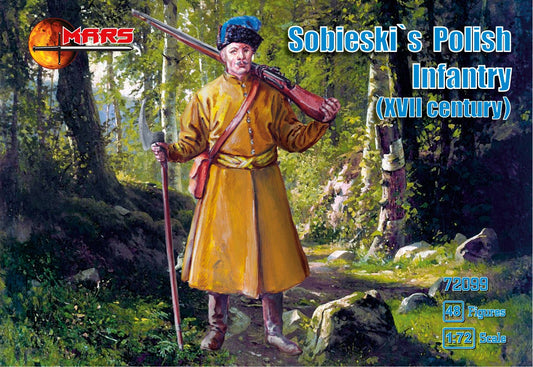 72099 MARS SCALA 1/72 Sobieski`s Polish Infantry XVII century