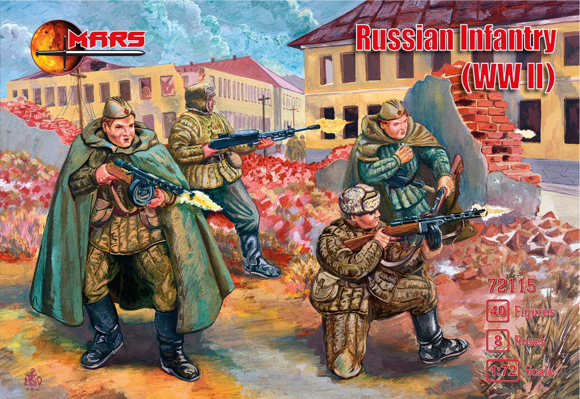 72115 MARS Russian Infantry WWII