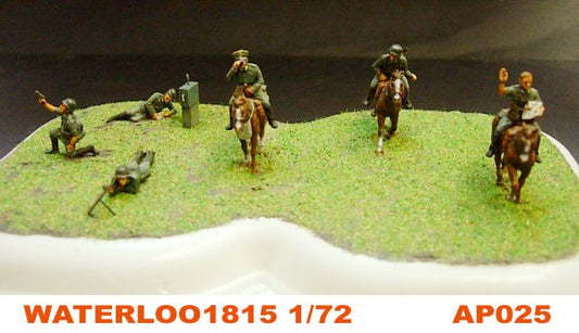 AP025 WATERLOO1815   WWII German Cavalry (Set 1) SCALA 1/72