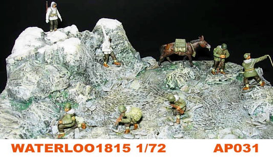 AP031 WATERLOO1815 WWII US Mountain Troops SCALA 1/72