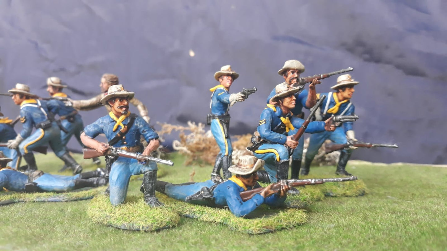 AP047 WATERLOO1815 CUSTER'S LAST STAND SET1 1/32