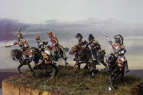 AP102M WATERLOO1815 1/72 FRENCH HIGHT STAFF SCALA 1/72