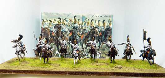 AP106M WATERLOO1815 PRUSSIAN CUIRASSIERS 1812-1815 SCALA 1/72