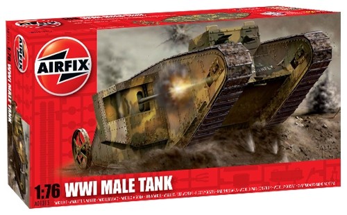 AX01315V AIRFIX 1/72 WWI MALE TANK