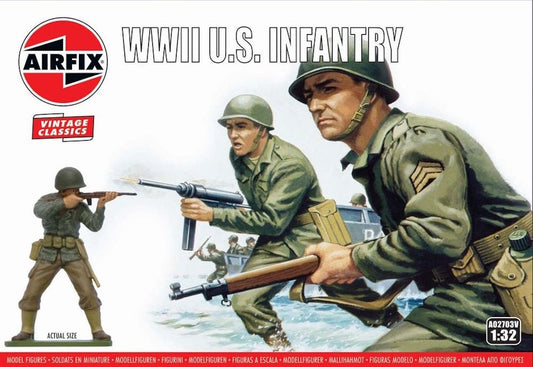 AX02703V AIRFIX  1/32 U.S. Infantry (WWII)