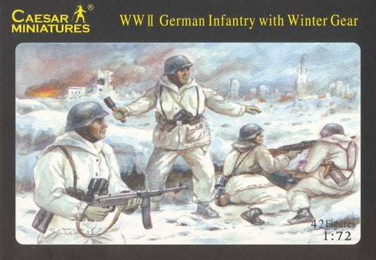 CAESAR H005 World War II German Infantry with Winter GearReleased