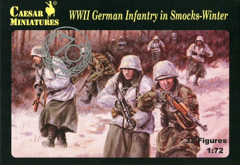 CAESAR H083 WWII German Infantry in Smocks - Winter