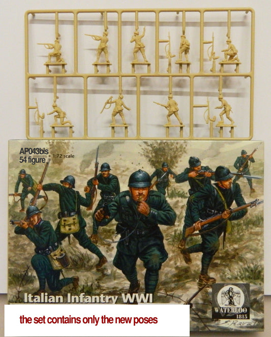 AP043BIS WATERLOO1815 1/72 ITALIAN INFANTRY WWI