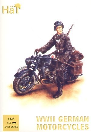 HAT 8127 German Zundapp Motorcycles WWII