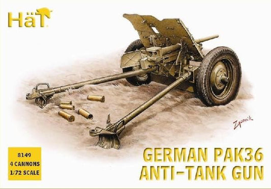 HAT 8149 World War II German PaK 36 Anti-tank Gun