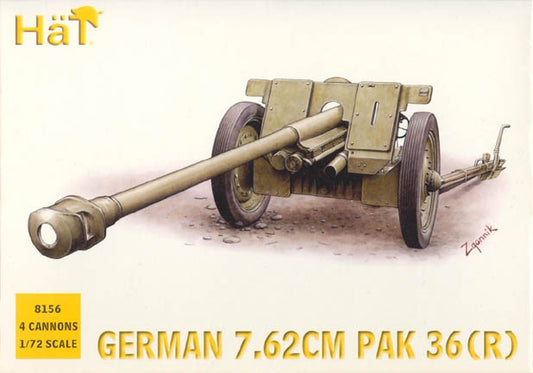 HAT 8156 World War II German 7.62cm PaK 36(r)