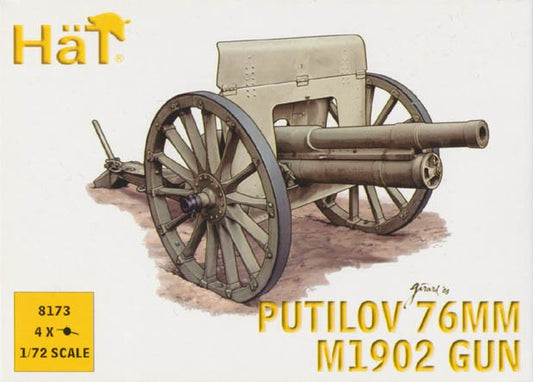 HAT 8173 Putilov 76mm M1902 Gun Rivoluzione russa