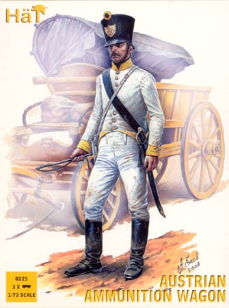 HAT 8225 Napoleonic Austrian Ammunition Wagon