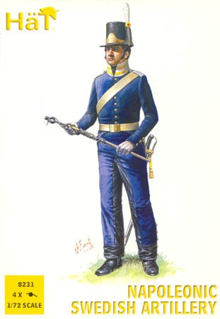 HAT 8231 Napoleonic Swedish Artillery