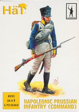 HAT 8255 Napoleonic Prussian Infantry Command 1/72