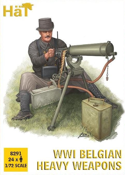 HAT 8291  WWI Belgian Heavy Weapons E28B Release